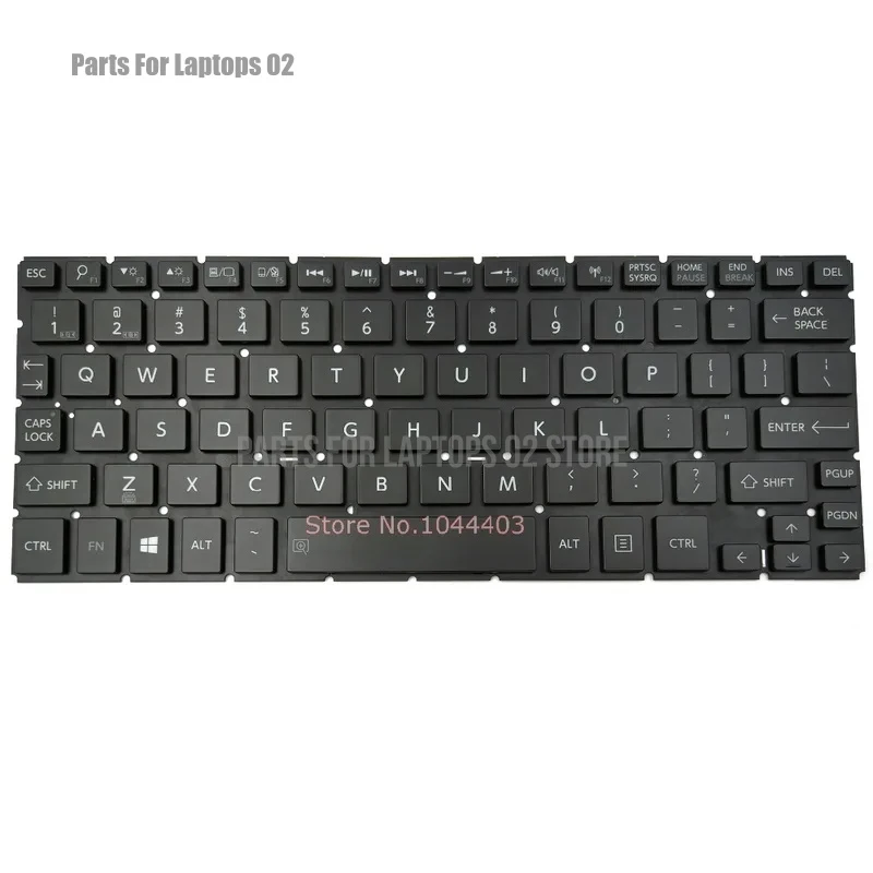 Новая клавиатура для ноутбука Toshiba Satellite P25W-C2300 P25W-C2300-4K P25W-C2302 P25W-C2304-4K US с подсветкой, без рамки