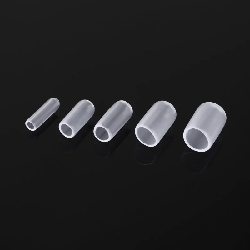 Pcs Clear Round Rubber End Caps Vinyl Cover Flexible Screw Thread Protector Bolt Covers Assortment Kit