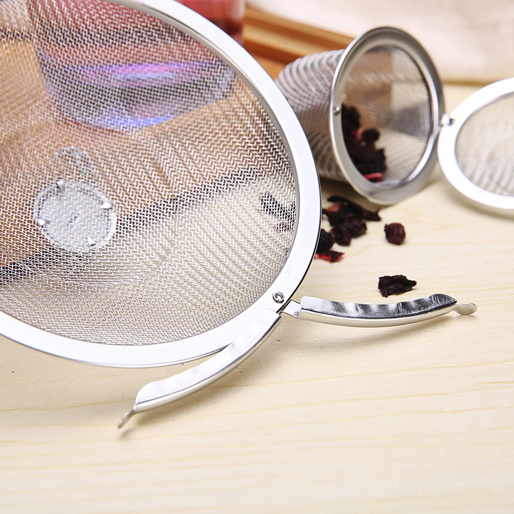 Spice Ball Infuser Tea Filters Interval Diffuser Steeping Strainer Decocting Medicine Hot Pot