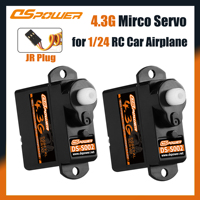 1/2PCS DSpower 4.3g Micro Digital Servo Coreless Motor for 1/24 RC Car Plane Helicopter WLtoys A959 A969 SCX24 Trx4m Trx6 Parts