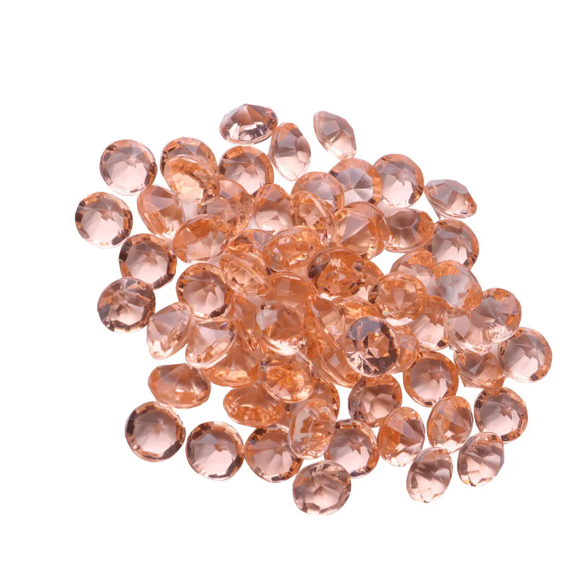 

3000pcs Acrylic Diamond 10Mm 6Mm 3Mm Rose Tip Scattering Crystals For Wedding Party Table Decor Vase Fillers Diy Craft Home