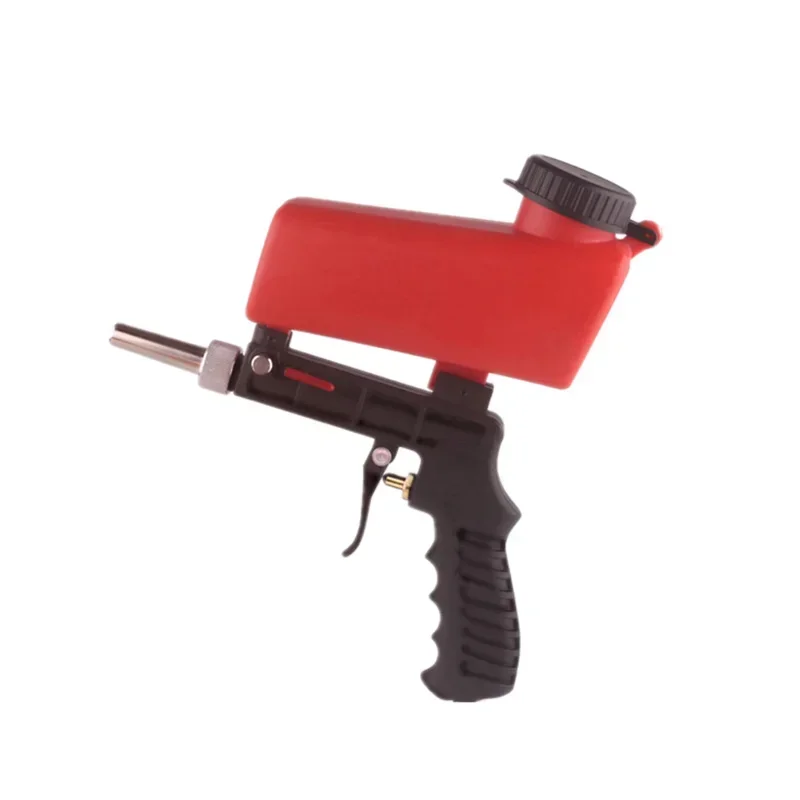 Small New 198L/min Sandblasting Gun Pneumatic Sandblasting Machine Manual Portable Rust Removal Sandblasting Gun Head