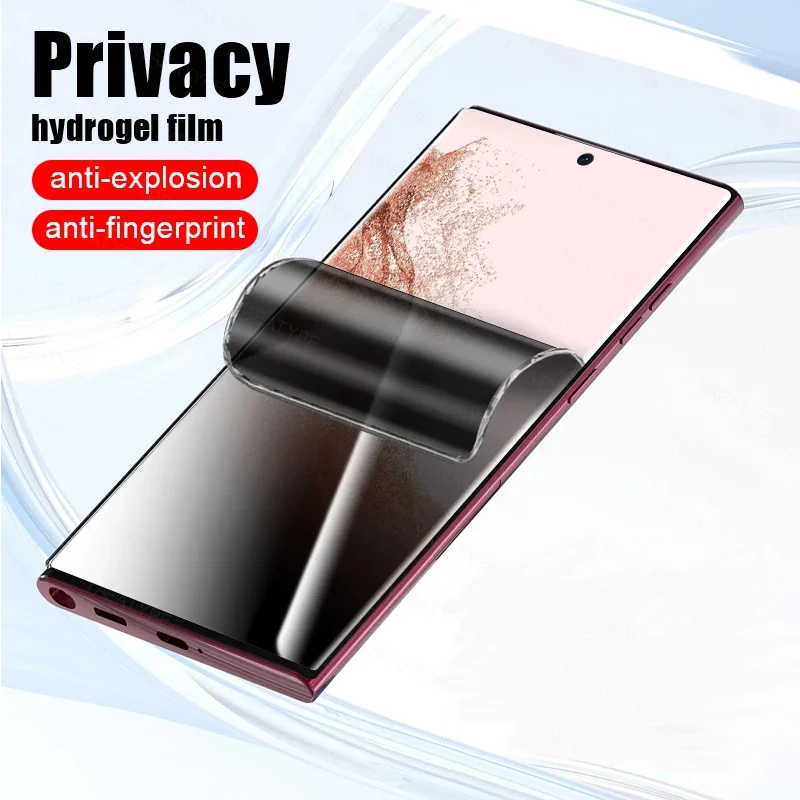 Anti-Spy Privacy Hydrogel Film For Huawei P30 Lite P40 P20 Pro Screen Protector For Huawei P8 P9 P10 Lite 2017