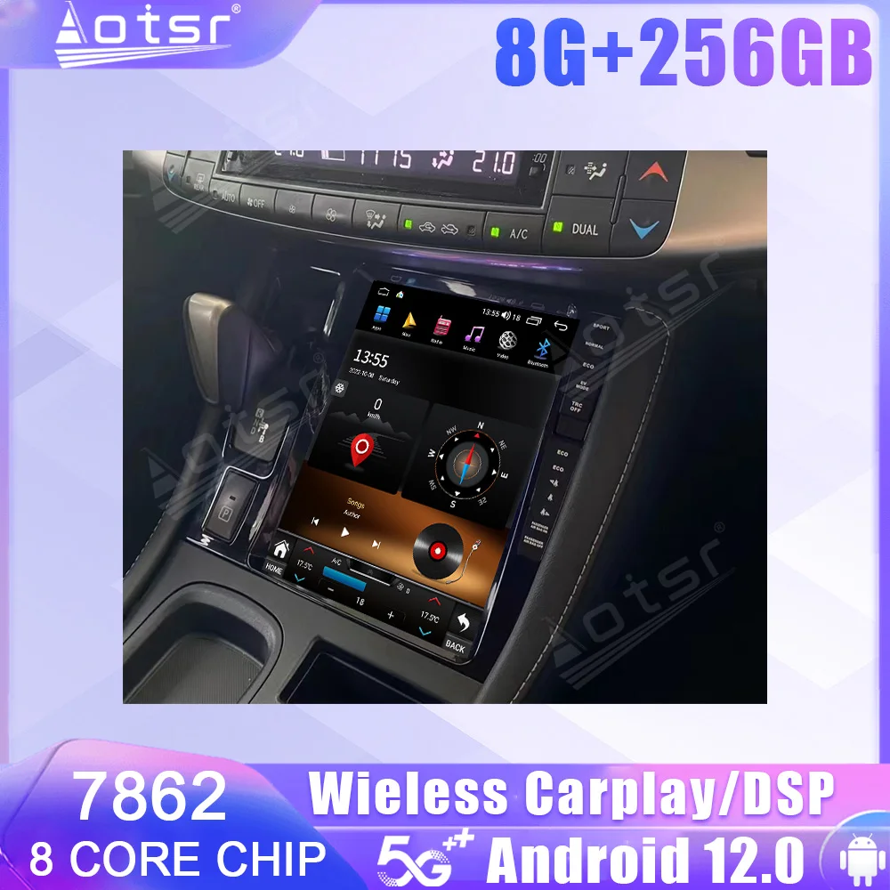 

Android 12 автомобильное радио для Lexus CT200 CT200H CT 2011 2012 2013 2014 2015 2016 2017 2018 2019 2020 2021 2022 GPS стерео головное устройство