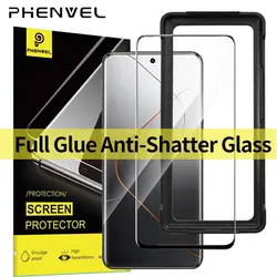 3D Protective Glass For Xiaomi Mi 14 Pro Full Glue Screen Protector For Mi14 Pro Anti Shatter Tempered Glass Film