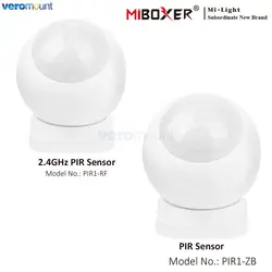 MiBoxer PIR1-RF/ZB PIR Infrared Body Sensor (2.4GHz)/(Zigbee 3.0) for Intelligent Linked Motion Detection For Bulb Strip Light