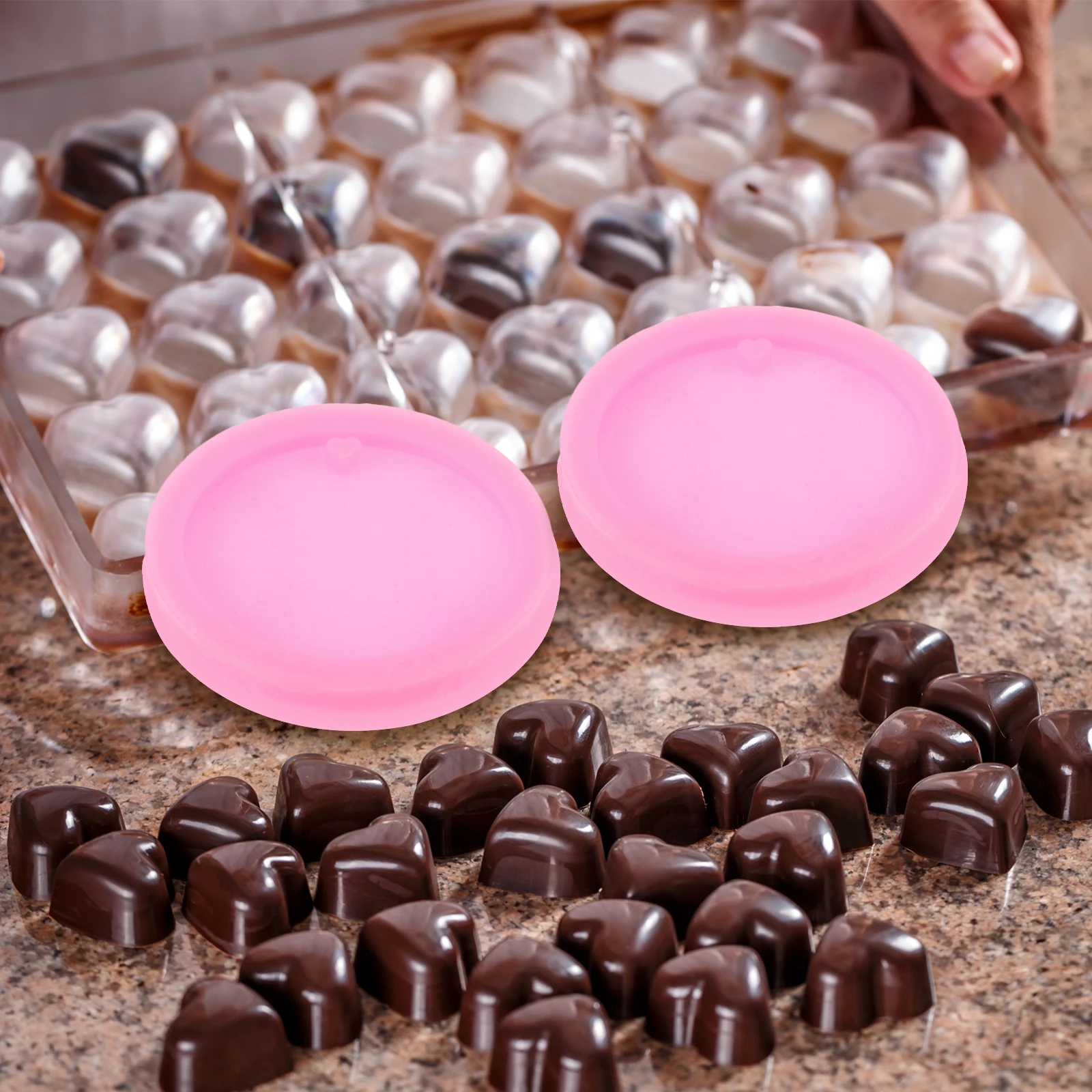 

4pcs Cake Epoxy Baseball Keychain Diy Making Crafts Mould Decor Reusable Nonstick DIY Diy Silicone Mold Crafts Mold