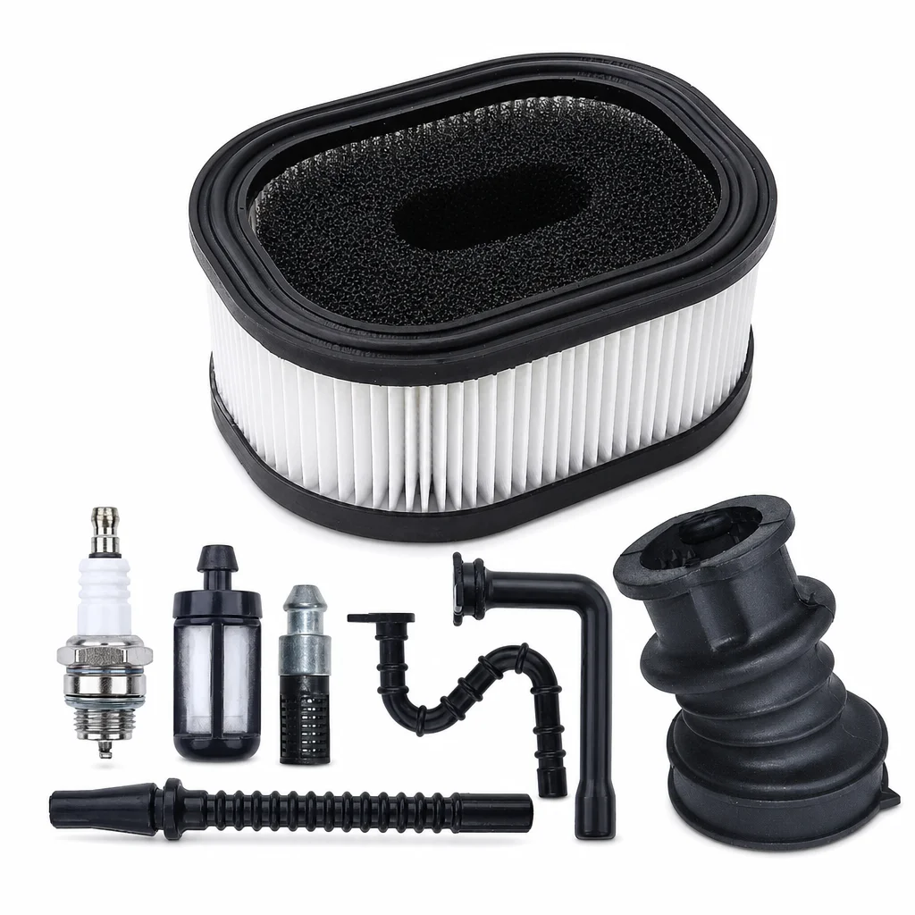 Tune Up Kit Air Filter Intake Boot Fuel Line Hose Spark Plug For Stihl MS660 MS650 066 065 064 G660 Chainsaw Saw Parts