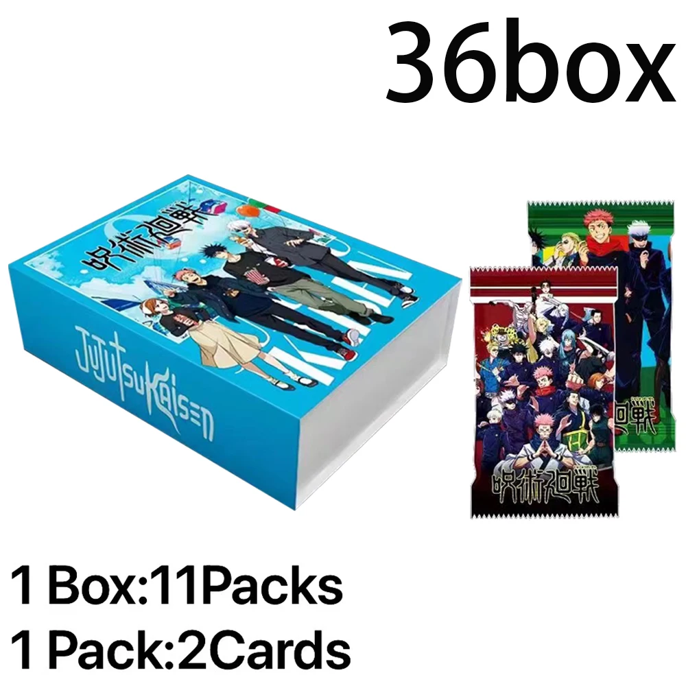 Wholesales Case Jujutsu Kaisen Cards KaDou Japanese Anime Booster Box Doujin dzieci Zabawki i hobby Prezent