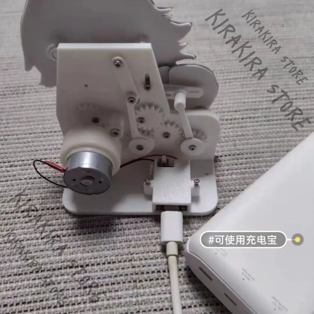 Honkai: Star Rail March 7th Trailblazer Cartoon Figurine Kawaii Mascot Electric Model Ornaments Action Figure Cosplay 