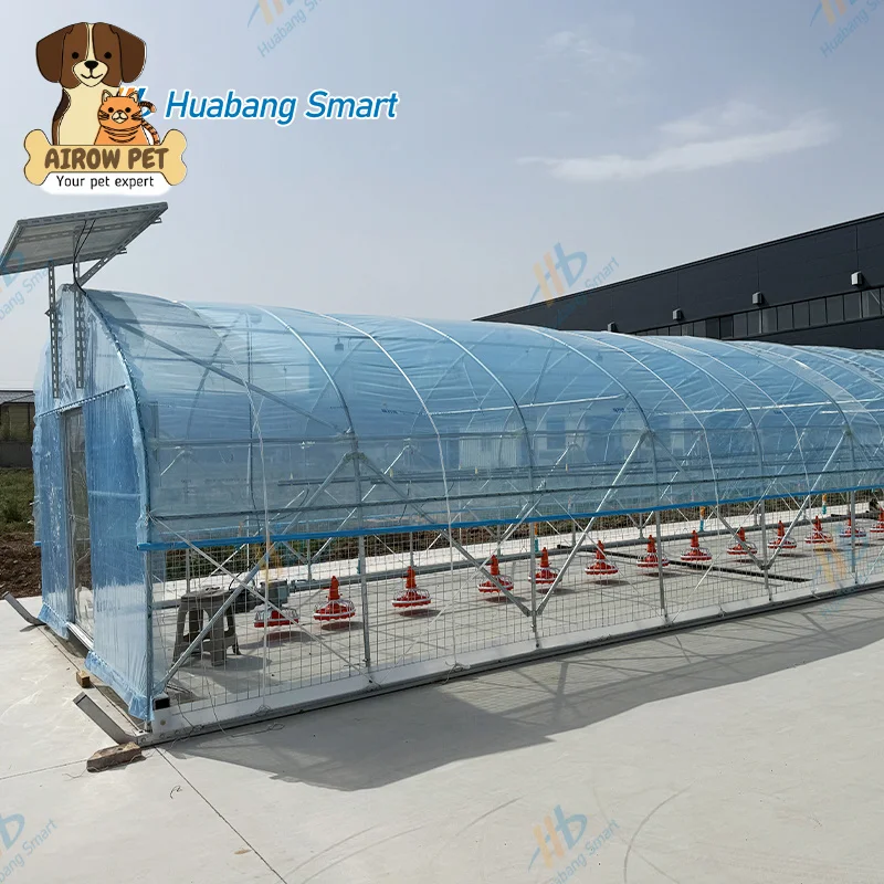 AIROW Now on Sale Factory-direct Anti-warping Design Portable High-quality  Easy-to-operate Mobile Chicken Coop