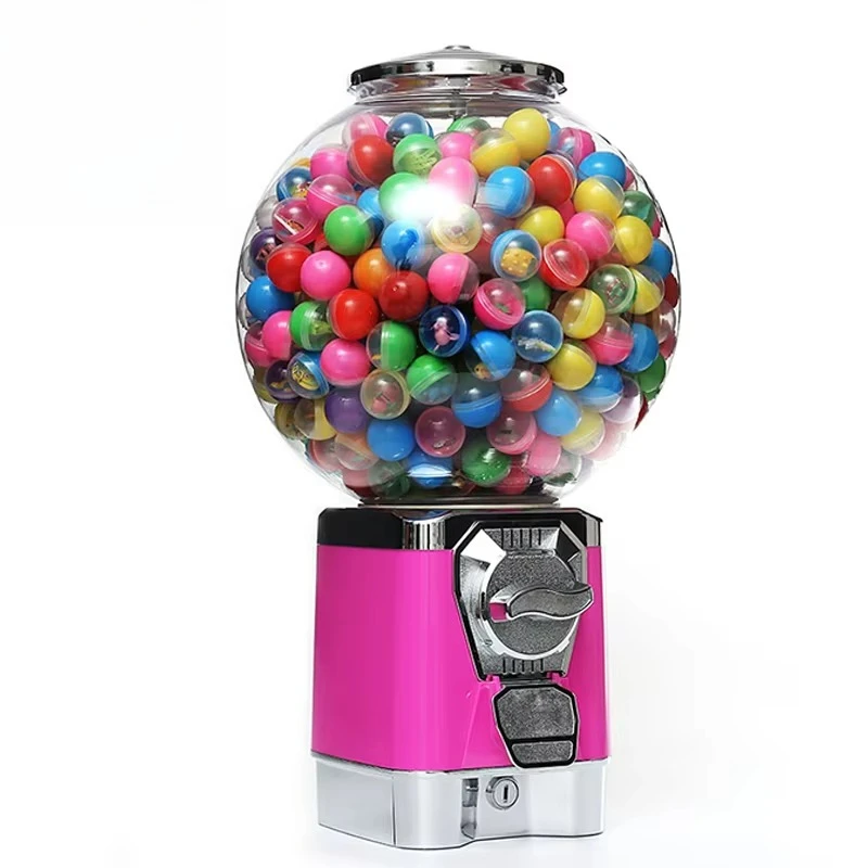 Gum vending machine toy cheap plated candy vending machine with coin and token payment system
