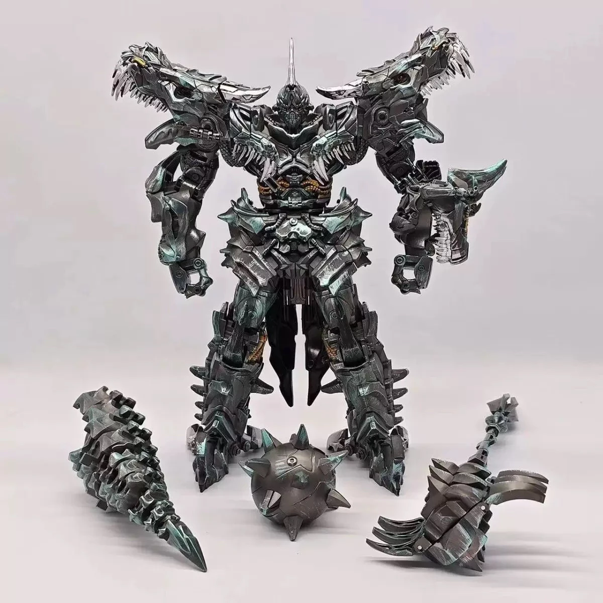 New Baiwei Transformation Toys TW-1034 TW1034 Grimlock Original Large 23cm Transformed Robot Action Figures Anime Model Gift