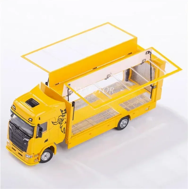 GCD 1/64 For Scania S730 V8 Transport Truck Diecast Metal Model Car Toys Gifts Hobby Display Ornaments Collection