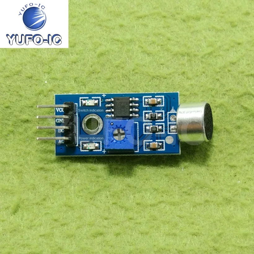 Free Ship 5pcs The Sound Module Whistle Module Voice-Activated Switch Robot Accessories Smart Car CN07