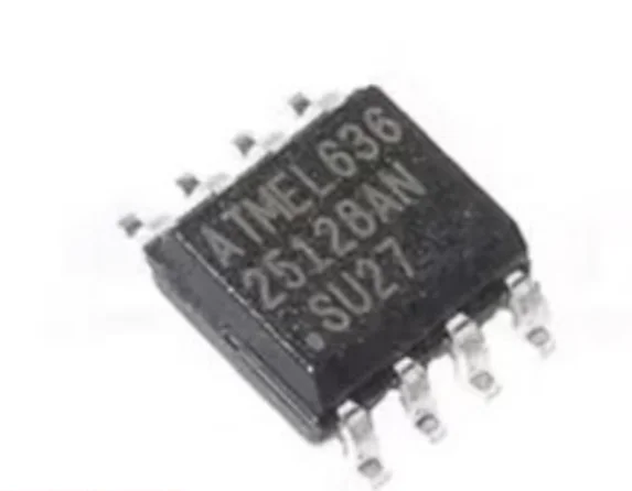 12 قطعة AT25128AN-10SU-2.7 25128AN SU27 SOP8 100% جديد الأصلي شرائح IC مكونات إلكترونية مصلحة الارصاد الجوية