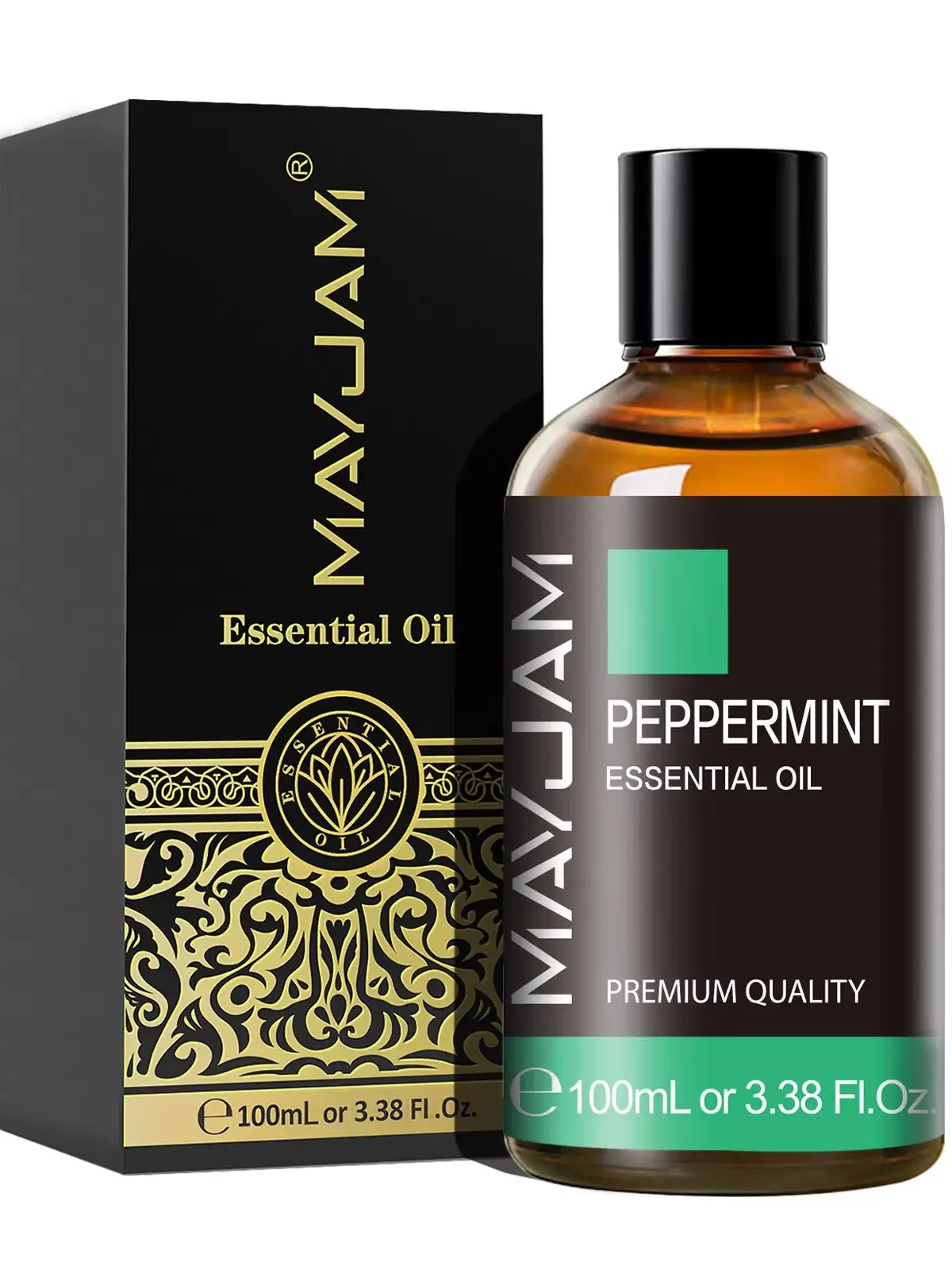 MAYJAM 100ML Olejek Eteryczny Czysty Naturalny Mięta Jaśmin Słodka Pomarańcza Rozmaryn Kurkuma Cynamon Cytryna do Nawilżacza Świece — zdjęcie 2