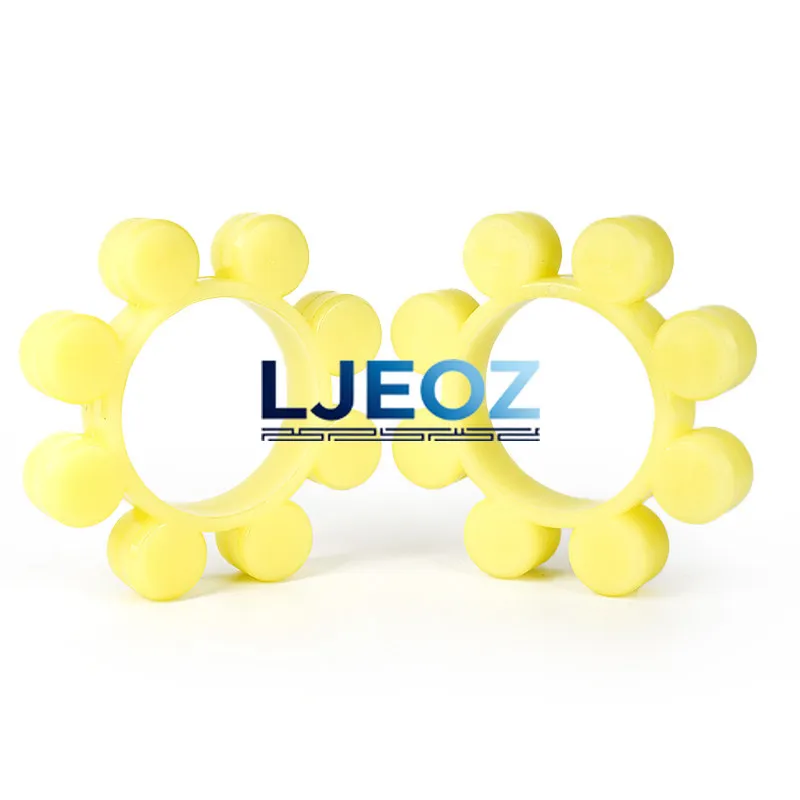 5pc MT Plum Block Elastic Coupling Buffer Pad 4 6 8 10 Corners Polyurethane Elastic Block Plum Blossom Rubber Ring