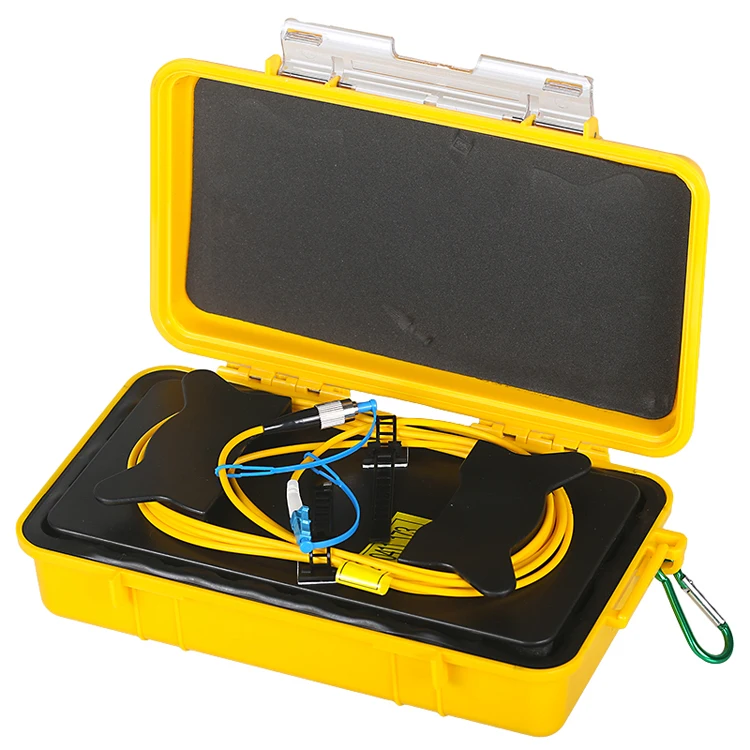 

Good Quality 500M 1KM 2KM LC/UPC-FC/UPC Fiber tester SM Fiber optic OTDR launch cable box