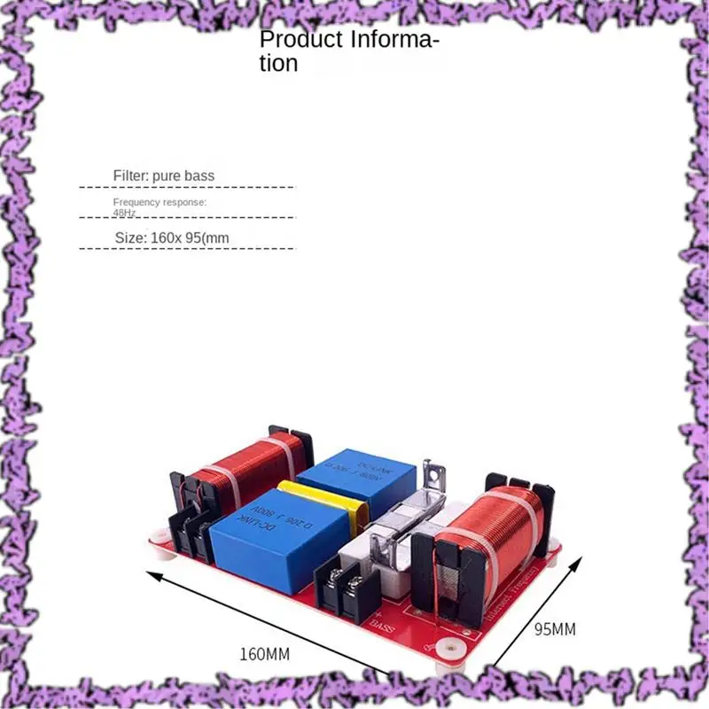 SCLL-400W Bass Audio Crossover Subwoofer Crossover Bass Crossover Hifi High Fidelity Crossover Filter