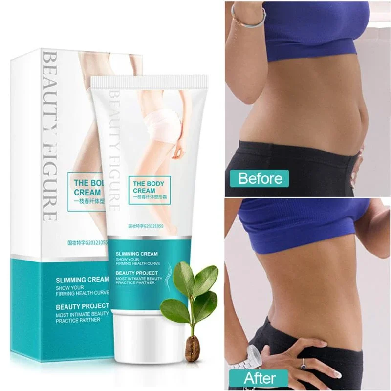 60g Detox Slimming Cream Anti-Cellulite Navel Slim Patch Fat Burning Skin Care Body Cream Effective Fat Burn Weight Loss 3CS020