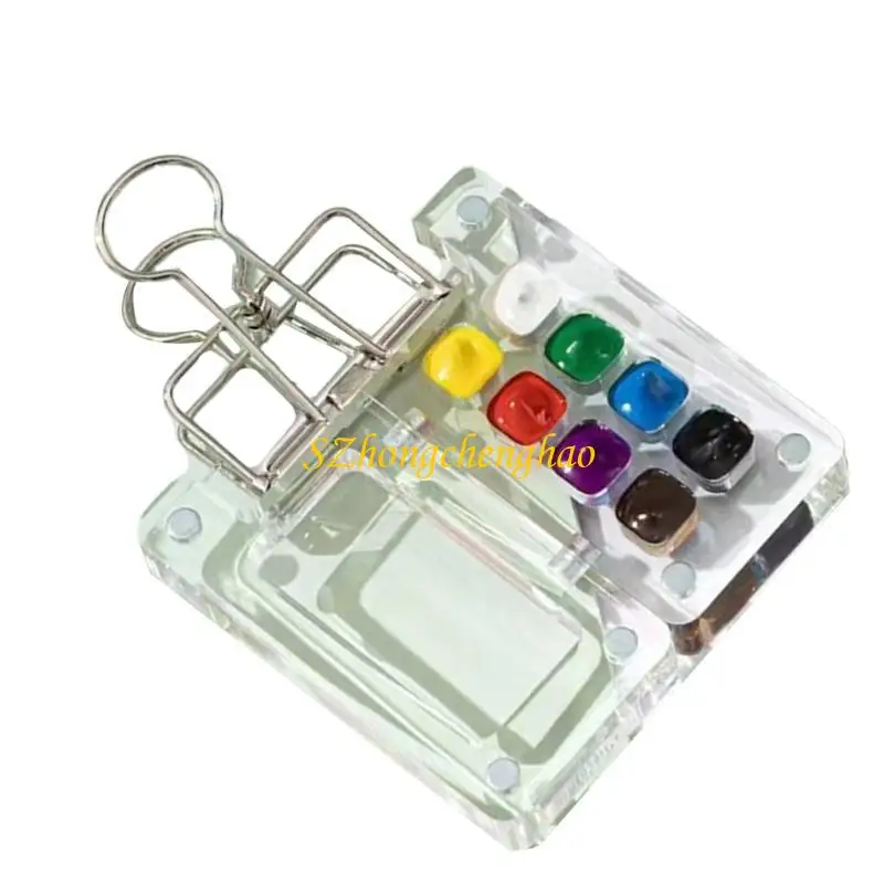 

Artist Travel Watercolor Painting Set 8 Color 15 Color Watercolor Paint Case Set 601D