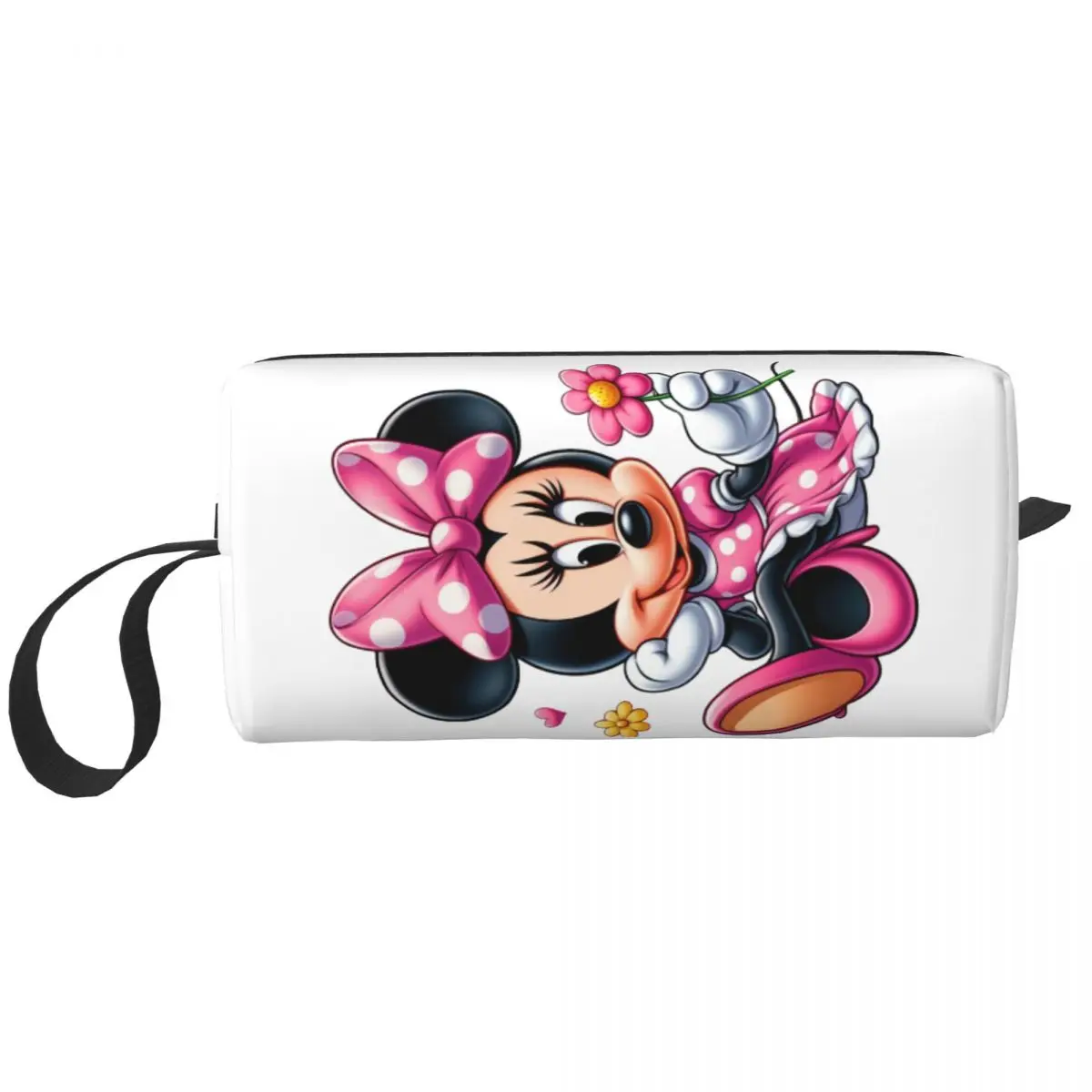 

Kawaii Mickey Mouse дорожная косметичка для женщин, косметический органайзер для макияжа, комплект для хранения красоты Dopp