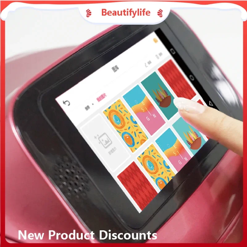 

scn8617 Jolimark Painted Manicure Machine DIY Custom Pattern Nail Tip Self-Service Printing Light Light Drying Integrated Machin