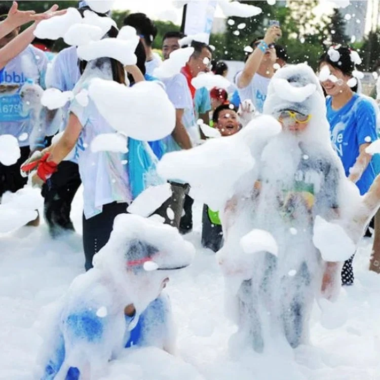Manufacturer Direct Sales 3000W Foam Machine Outdoor Indoor Spray Foam Machine Moving Head Jet Cannon Party Pool Spray