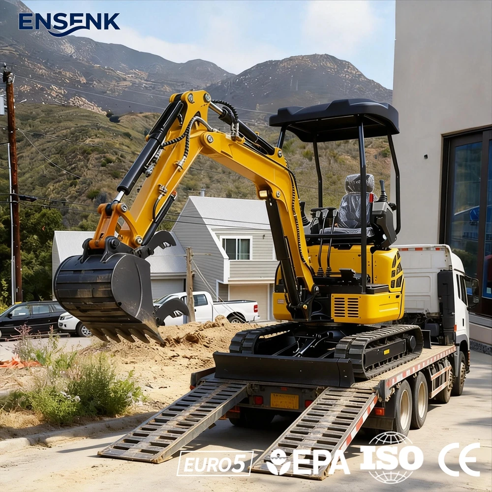 

Мини-экскаватор 0.8-2.0 тонны, дизельный двигатель, для сельского хозяйства и строительства, стандарт Евро-5, прямые поставки с завода