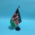 Black plastic pole