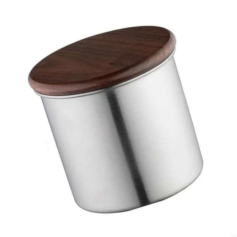 قهوة القهوة من الفولاذ المقاوم للصدأ قهوة تخزين القهوة هدية لعشاق القهوة N58D