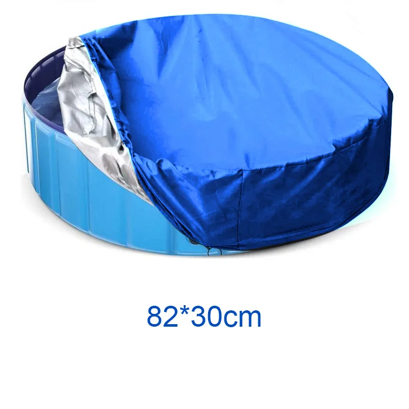 

Long Lasting Dust Protective Pool Cover for Outdoor Round Pools Made of Oxford Cloth Suitable for Different Dimensions