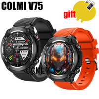 For COLMI V75 Smart Watch Strap Women MEN Band Silicone Replacement Bracelet Belt Screen protector film