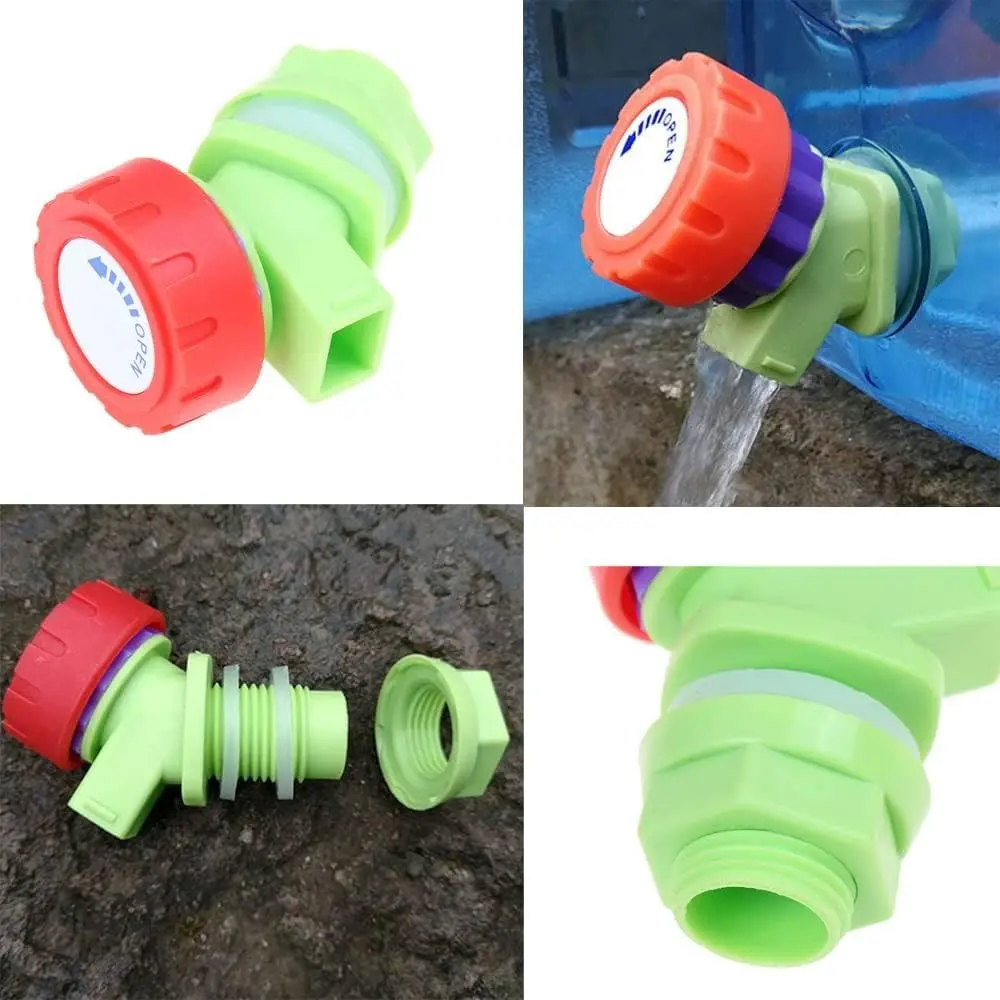 Water Faucet Knob Type Drinking Water Bucket Tap Plastic Knob Faucet Tap Replacement Camping