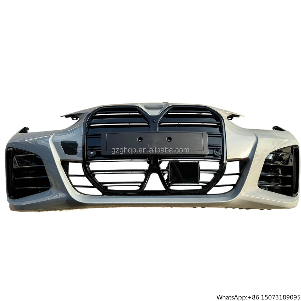 

Genuine Front Bumper Grille for 4 Series G22 G23 I4 G26 2021-2024, Black ABS Plastic Kidney Mesh Grill Auto Body Kit
