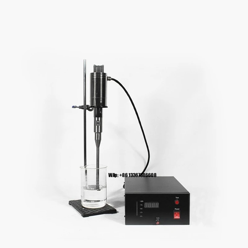 Experimental Ultrasonic Vibrator - Defoaming Equipment - Degassing of Oil and Lubricating Oil Before Pumping