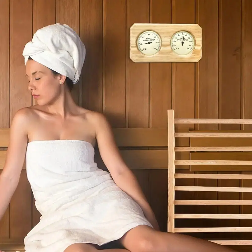 

Биметаллический настенный термометр из термостойких материалов с гигроскопическим элементом и механическим двойным дисплеем