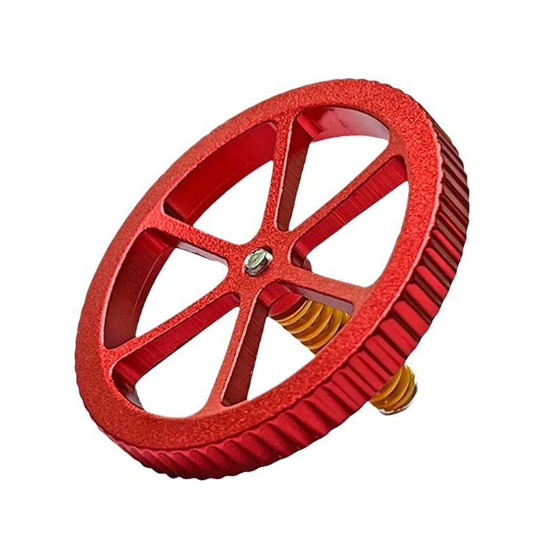 

Превосходные 4 шт. винты M4, выравнивающие гайки для Creality Ender 3/3 Pro/3 V2/3 Max, детали пружинной ручки выравнивания нагревательной кровати, красные