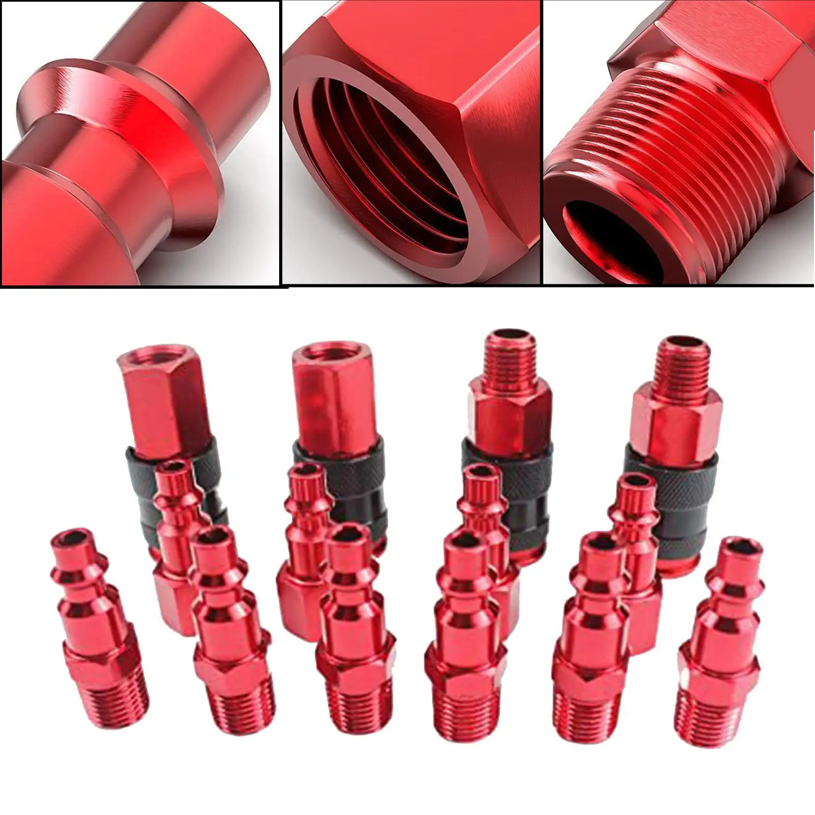 Accessori per compressori d'aria da 14 pezzi Accoppiatore d'aria professionale con spina