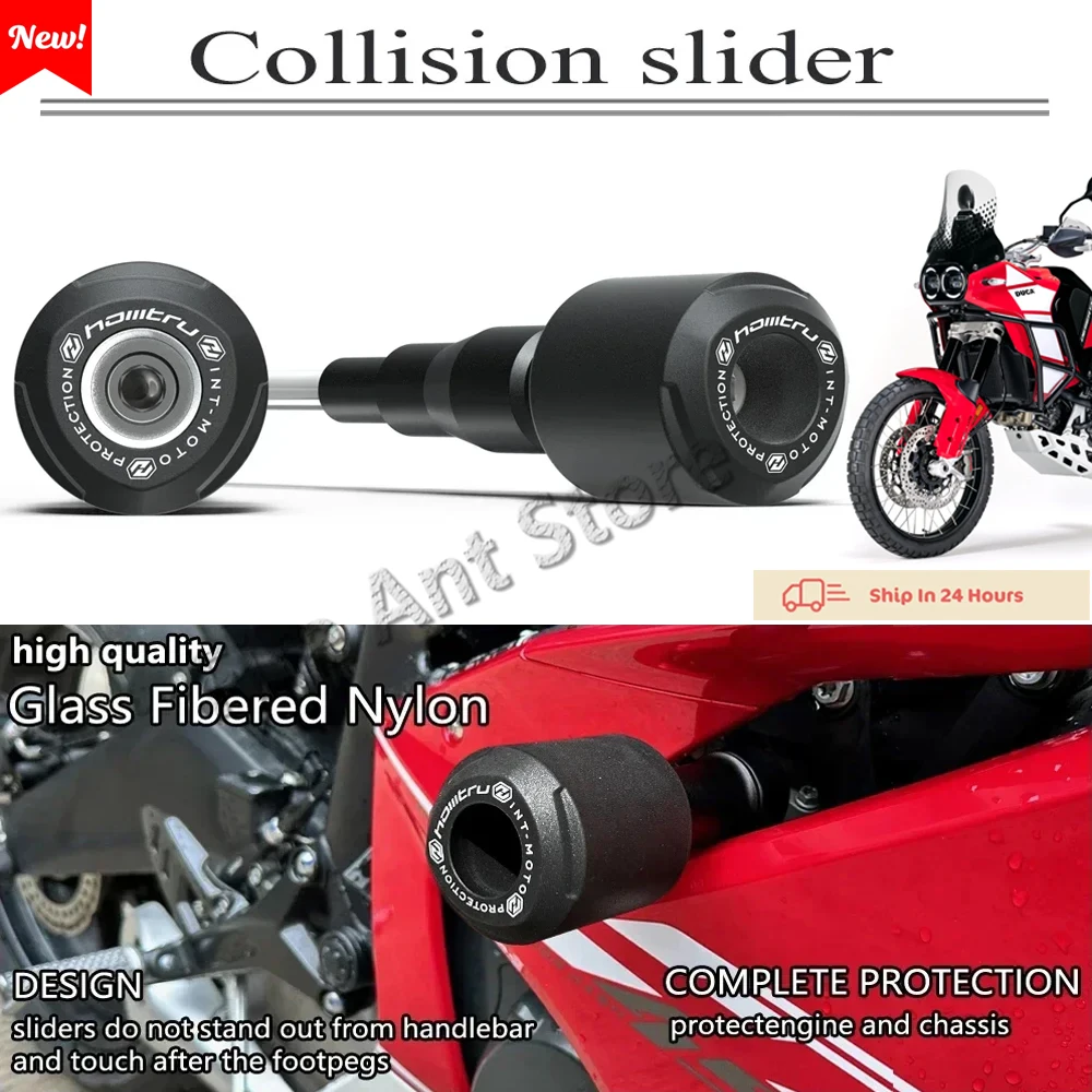 for Ducati Desert X 2022-2025 Motorcycle frame anti-collision protector anti-collision protection engine anti-collision pad