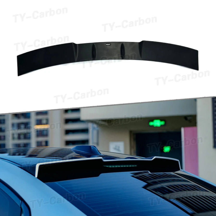 Glossy Black VTEN Style Top Wing Rear Top Wing Rear Roof Spoiler Wing for BMW 3 Series G20 G28 LCI 2023+ Car Accessorie Bodykits