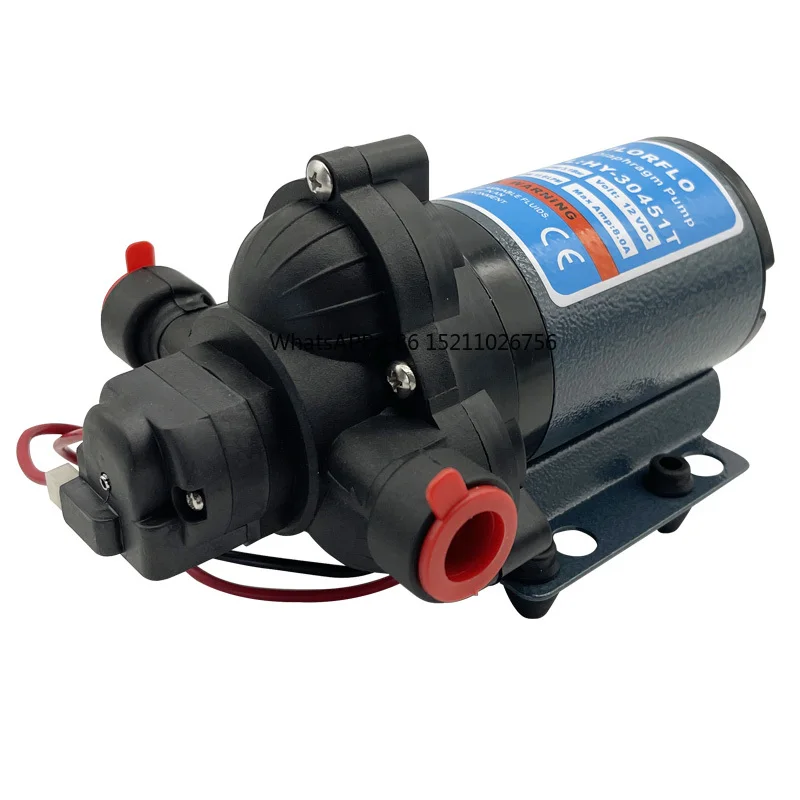 Sailorflo  HY-30451T 12V 45psi 11.6LPM 3GPM RV Camping on-demand diaphragm pump for motorhome