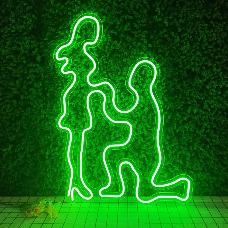 Gratis Ontwerp Gepersonaliseerde Aangepaste Reclame Logo Acryl Licht Op Led Neon Borden Voor Bruiloft Feest Muur Decor