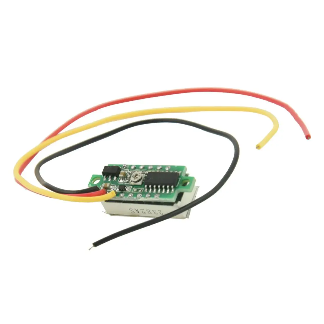 【~ NEW A94Z】Mini Digital Voltmeter DC 0-100V LED Panel Voltage Meter 3-Digital With 3 Wires Red - view 2