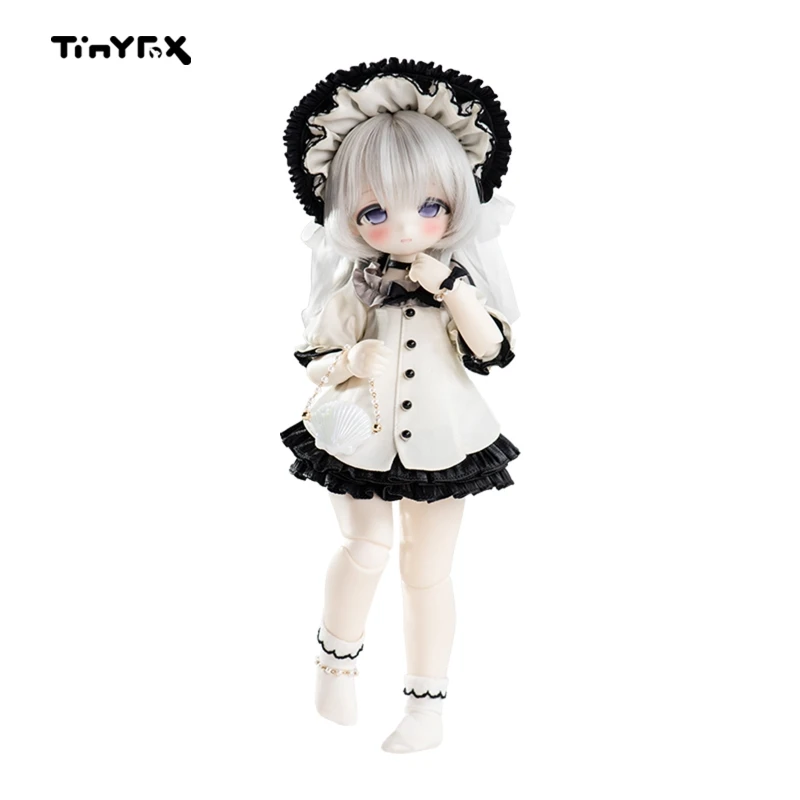 Tinyfox Offizielle Wueste Nurse Miss Oyster Bjd bewegliche Gelenkpuppe 1/6 echte 2D-Puppe zum Sammeln, komplettes Set, Geburtstagsgeschenk für Mädchen