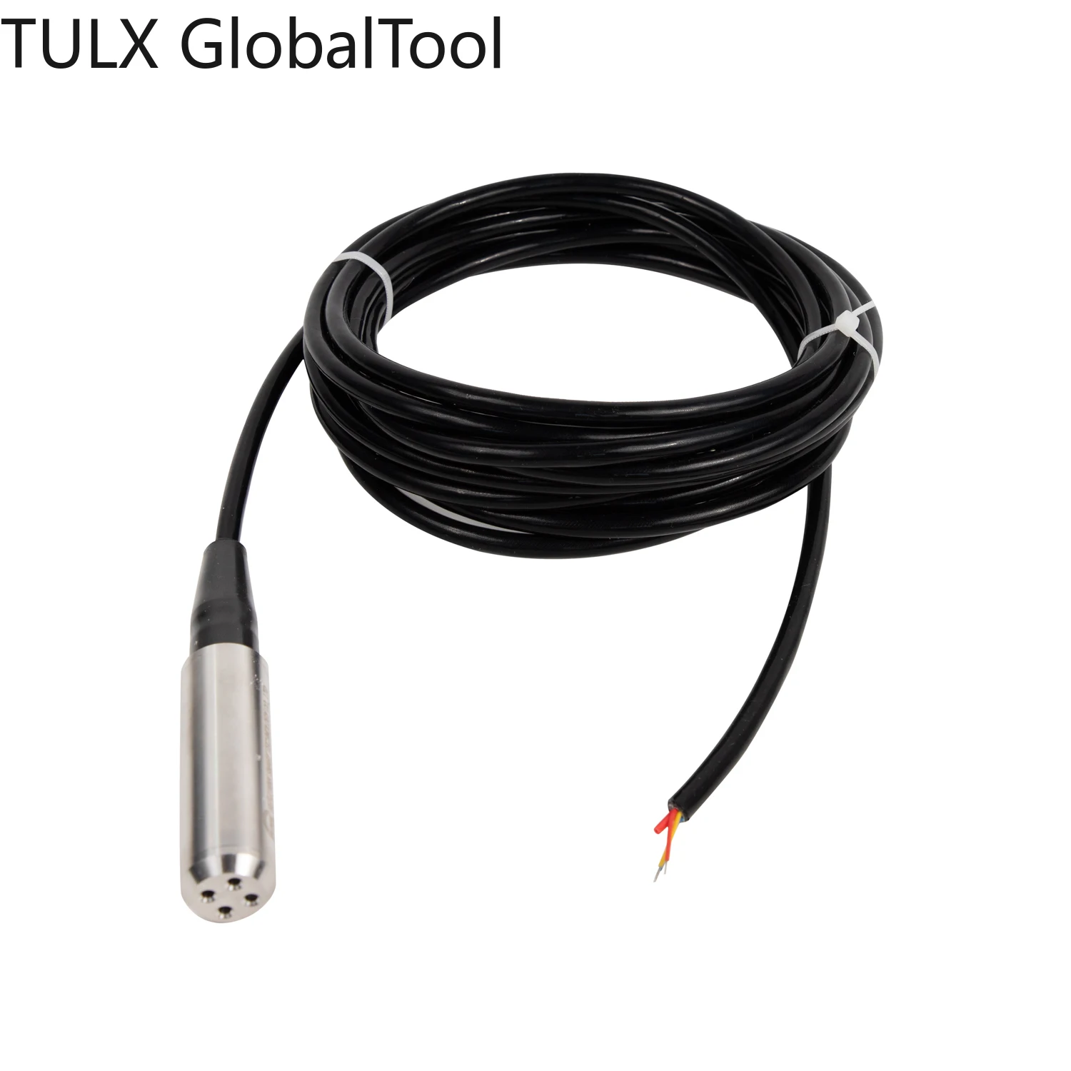 

TULX 4-20ma Rs485 Durable Submersible Liquid Level Transmitter Tank Pool Hydrostatic Water Level Sensor Probe