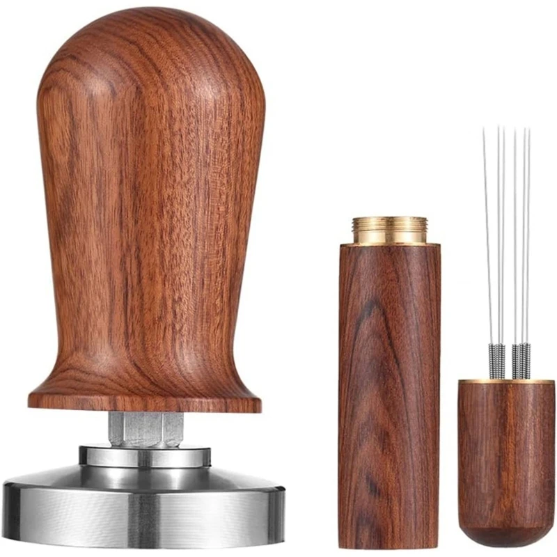 

Professional Coffee Tamper and Stirrer Handle Espresso Distribution Tools