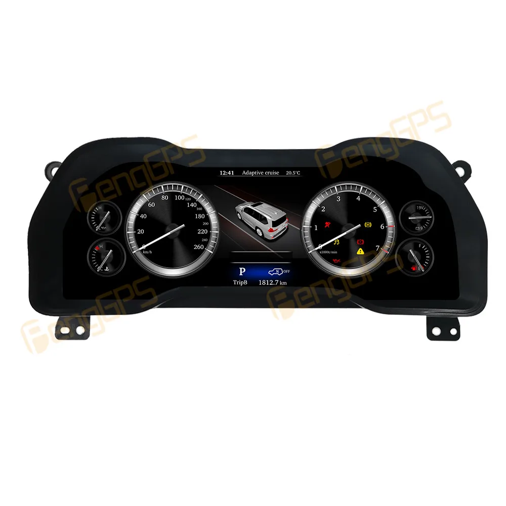 For Mercedes Benz C Class W204 NTG4.5 2011-2014 Linux LCD Digital Instrument Cluster Speedometer Dashboard Panel Virtual Cockpit