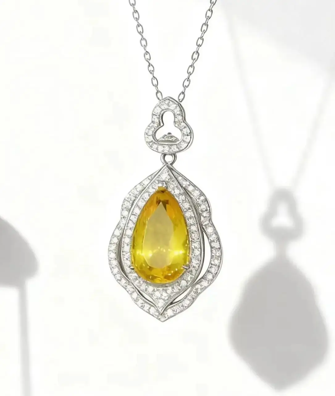 

Natural Mexican Blue Amber Pendant, Sterling Silver Openwork Floral Frame Handmade Jewelry, Gift for Women